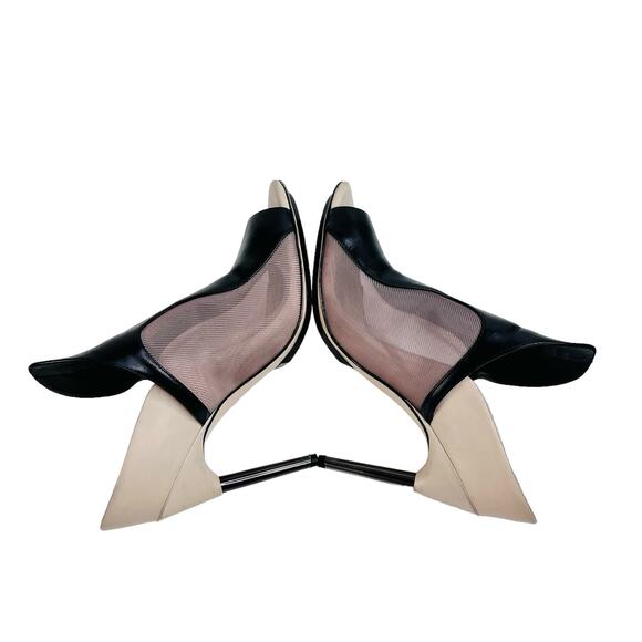 3.1 Phillip Lim Aria Suede Mule Sandal Black Mauve 7 - Picture 7 of 15